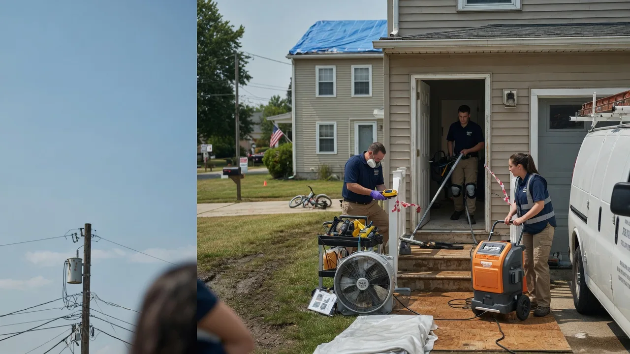 Water Damage Repair in Pleasantville, PA near me